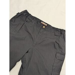 5.11 Tactical Pants Mens Black Ripstop Lightweight Workwear Tag 40x33